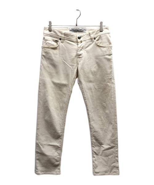 JACOB COHEN（ヤコブコーエン）JACOB COHEN (ヤコブコーエン) デニムパンツ/PW622 アイボリー サイズ:78.5cm (W31)の古着・服飾アイテム