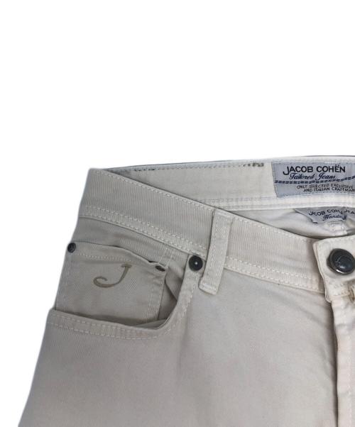 JACOB COHEN（ヤコブコーエン）JACOB COHEN (ヤコブコーエン) デニムパンツ/PW622 アイボリー サイズ:78.5cm (W31)の古着・服飾アイテム