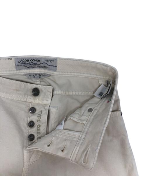 JACOB COHEN（ヤコブコーエン）JACOB COHEN (ヤコブコーエン) デニムパンツ/PW622 アイボリー サイズ:78.5cm (W31)の古着・服飾アイテム
