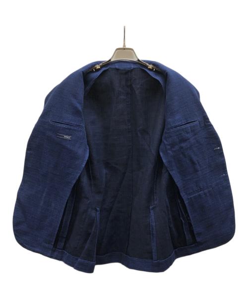 BEAMS F（ビームスエフ）BEAMS F (ビームスエフ) テーラードジャケット/21-16-0559-786 ネイビー サイズ:44の古着・服飾アイテム