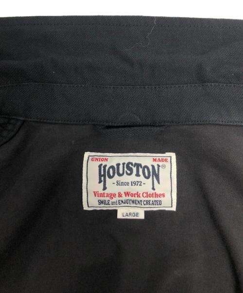 HOUSTON（ヒューストン）HOUSTON (ヒューストン) コットンリネンベトナムジャケット / 51353 ブラック サイズ:Lの古着・服飾アイテム