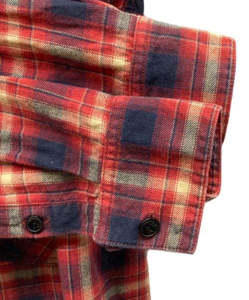 NEIGHBORHOOD（ネイバーフッド）NEIGHBORHOOD (ネイバーフッド) チェックシャツ / 132ARNH-SHM01 レッド サイズ:MEDIUM-REGULARの古着・服飾アイテム