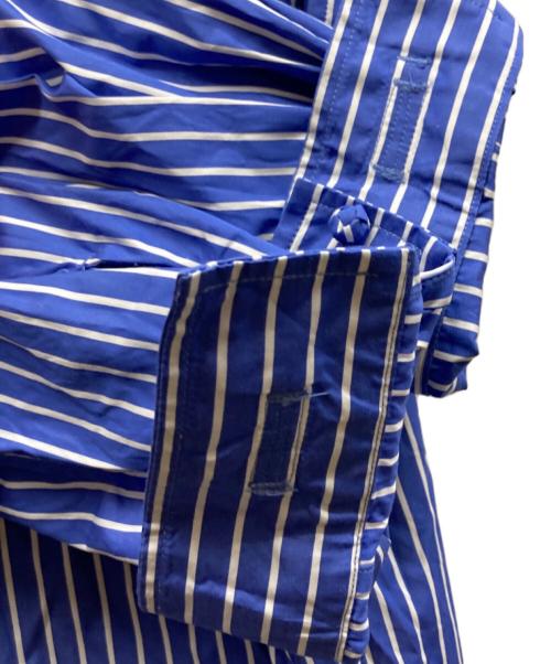 WHITE MOUNTAINEERING（ホワイトマウンテ二アニング）WHITE MOUNTAINEERING (ホワイトマウンテ二アニング) THOMAS MASON STRIPE CHINA SHIRT / WM2271110 ブルー サイズ:3の古着・服飾アイテム