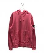STONE ISLANDストーンアイランド）の古着「プルオーバーパーカー / 731564120」｜ピンク