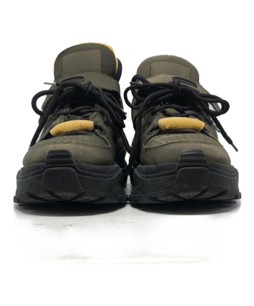 Maison Margiela（メゾンマルジェラ）Maison Margiela (メゾンマルジェラ) Retro Fit スニーカー / S57WS0271 オリーブ サイズ:42の古着・服飾アイテム
