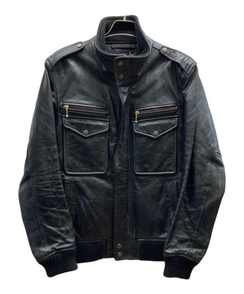 AVIREX（アヴィレックス）AVIREX (アヴィレックス) レザージャケット/6171028 ブラック サイズ:Lの古着・服飾アイテム