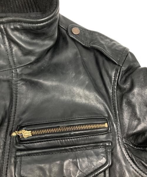 AVIREX（アヴィレックス）AVIREX (アヴィレックス) レザージャケット/6171028 ブラック サイズ:Lの古着・服飾アイテム