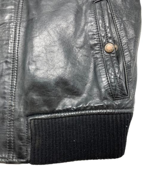 AVIREX（アヴィレックス）AVIREX (アヴィレックス) レザージャケット/6171028 ブラック サイズ:Lの古着・服飾アイテム