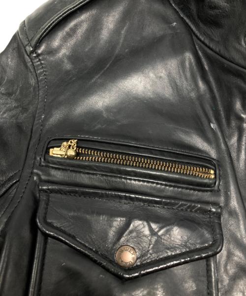 AVIREX（アヴィレックス）AVIREX (アヴィレックス) レザージャケット/6171028 ブラック サイズ:Lの古着・服飾アイテム