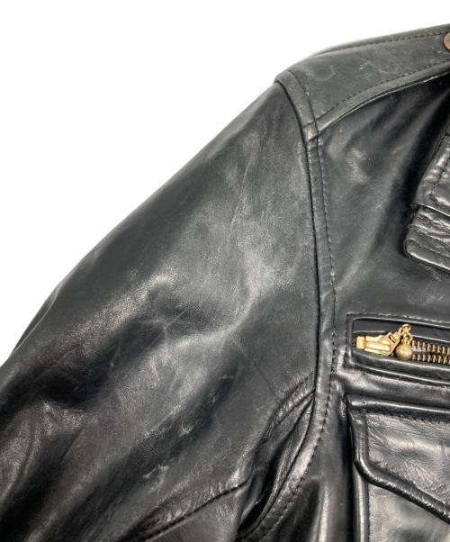 AVIREX（アヴィレックス）AVIREX (アヴィレックス) レザージャケット/6171028 ブラック サイズ:Lの古着・服飾アイテム