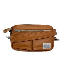 PORTER（ポーター）の古着「CAMERA BAG(S)/707-06124」｜ブラウン