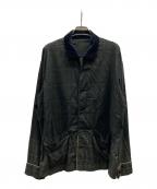 sacaiサカイ）の古着「Plaid Overdye Jacket/21-02540M」｜グリーン