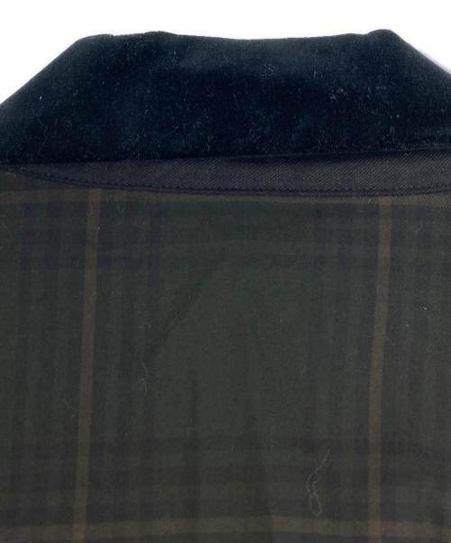 sacai（サカイ）sacai (サカイ) Plaid Overdye Jacket/21-02540M グリーン サイズ:2の古着・服飾アイテム