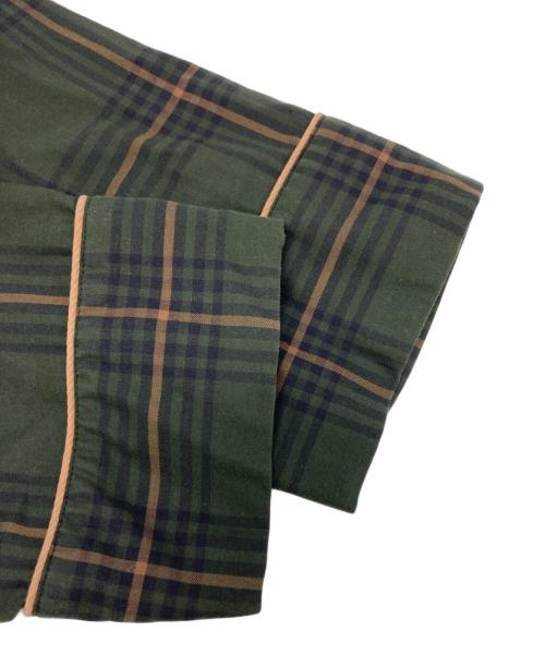 sacai（サカイ）sacai (サカイ) Plaid Overdye Jacket/21-02540M グリーン サイズ:2の古着・服飾アイテム