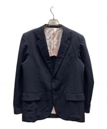COMME des GARCONS HOMME（コムデギャルソン オム）の古着「ウールテーラードジャケット/HB-J016」｜ネイビー