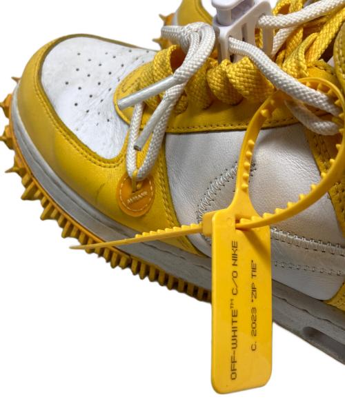 NIKE（ナイキ）NIKE (ナイキ) OFFWHITE (オフホワイト) Air Force 1 Mid SP LTHR/DR0500-101 イエロー サイズ:US10.5の古着・服飾アイテム