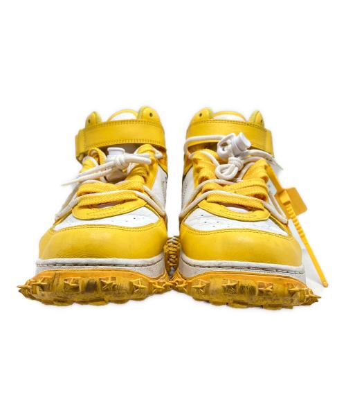 NIKE（ナイキ）NIKE (ナイキ) OFFWHITE (オフホワイト) Air Force 1 Mid SP LTHR/DR0500-101 イエロー サイズ:US10.5の古着・服飾アイテム