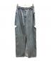 CLANE (クラネ) CIRCLE CUT LAYERED DENIM SKIRT/16109-6192 ブルー：9000円