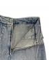 中古・古着 CLANE (クラネ) CIRCLE CUT LAYERED DENIM SKIRT/16109-6192 ブルー：9000円