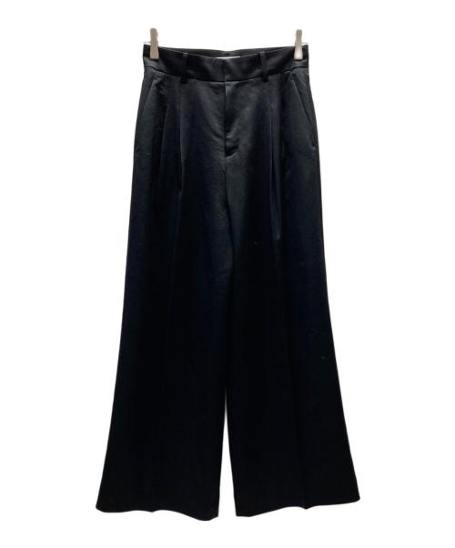 DEUXIEME CLASSE（ドゥーズィエム クラス）Deuxieme Classe (ドゥーズィエム クラス) Minimal Satin パンツ/26030500822030 ブラック サイズ:36の古着・服飾アイテム