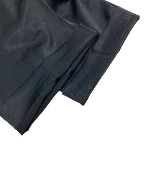 DEUXIEME CLASSE（ドゥーズィエム クラス）Deuxieme Classe (ドゥーズィエム クラス) Minimal Satin パンツ/26030500822030 ブラック サイズ:36の古着・服飾アイテム