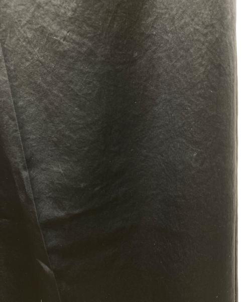 DEUXIEME CLASSE（ドゥーズィエム クラス）Deuxieme Classe (ドゥーズィエム クラス) Minimal Satin パンツ/26030500822030 ブラック サイズ:36の古着・服飾アイテム