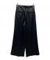 Deuxieme Classe (ドゥーズィエム クラス) Minimal Satin パンツ/26030500822030 ブラック サイズ:36：12000円
