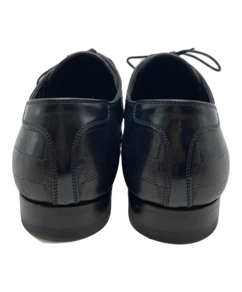 LOUIS VUITTON（ルイ ヴィトン）LOUIS VUITTON (ルイ ヴィトン) ダミエレザーシューズ/ST0120 ブラック サイズ:6 1/2の古着・服飾アイテム