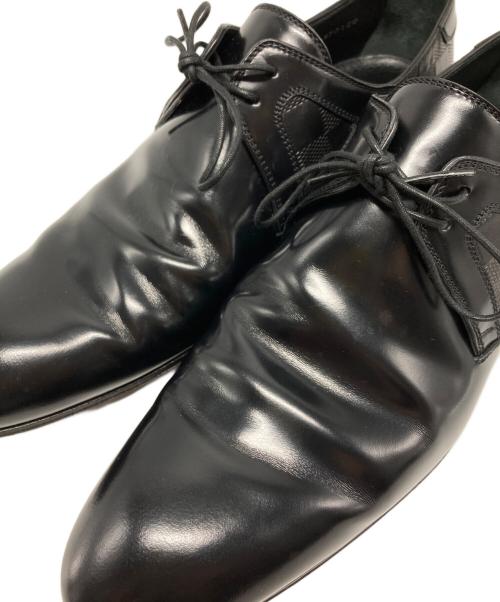 LOUIS VUITTON（ルイ ヴィトン）LOUIS VUITTON (ルイ ヴィトン) ダミエレザーシューズ/ST0120 ブラック サイズ:6 1/2の古着・服飾アイテム