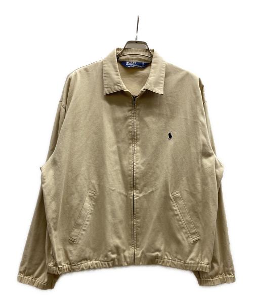 POLO RALPH LAUREN（ポロ・ラルフローレン）POLO RALPH LAUREN (ポロ・ラルフローレン) スイングトップ ベージュ サイズ:Mの古着・服飾アイテム