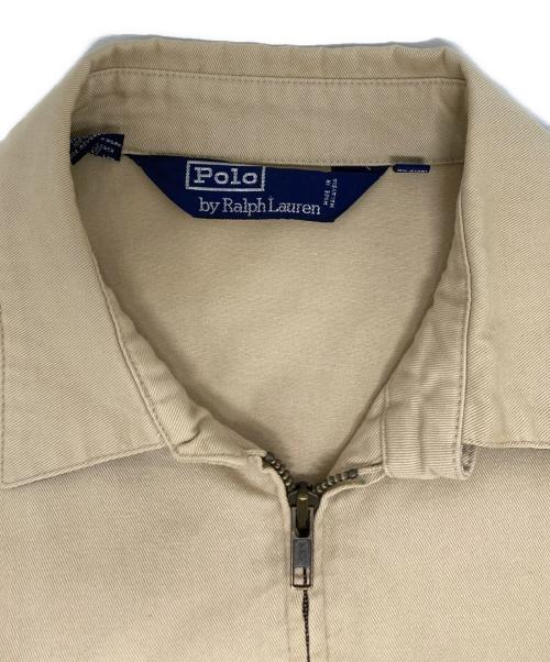 POLO RALPH LAUREN（ポロ・ラルフローレン）POLO RALPH LAUREN (ポロ・ラルフローレン) スイングトップ ベージュ サイズ:Mの古着・服飾アイテム