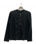 tricot COMME des GARCONS（トリココムデギャルソン）の古着「ドッキングカーディガン/TQ-T080A」｜ブラック