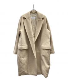 MaxMara（マックスマーラ）の古着「カシミヤブレンドコート」｜ベージュ