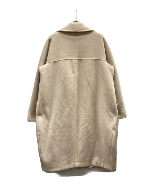 MaxMara（マックスマーラ）MaxMara (マックスマーラ) カシミヤブレンドコート ベージュ サイズ:40の古着・服飾アイテム