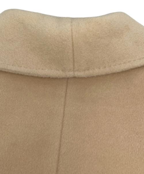 MaxMara（マックスマーラ）MaxMara (マックスマーラ) カシミヤブレンドコート ベージュ サイズ:40の古着・服飾アイテム