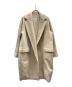 MaxMara（マックスマーラ）の古着「カシミヤブレンドコート」｜ベージュ