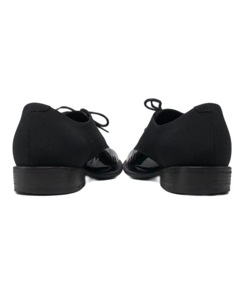 CELINE（セリーヌ）CELINE (セリーヌ) Patent/Satin Derby Shoes ブラック サイズ:35の古着・服飾アイテム