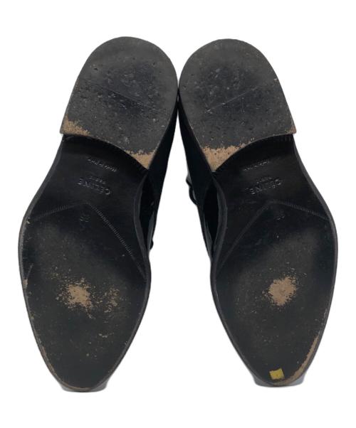 CELINE（セリーヌ）CELINE (セリーヌ) Patent/Satin Derby Shoes ブラック サイズ:35の古着・服飾アイテム