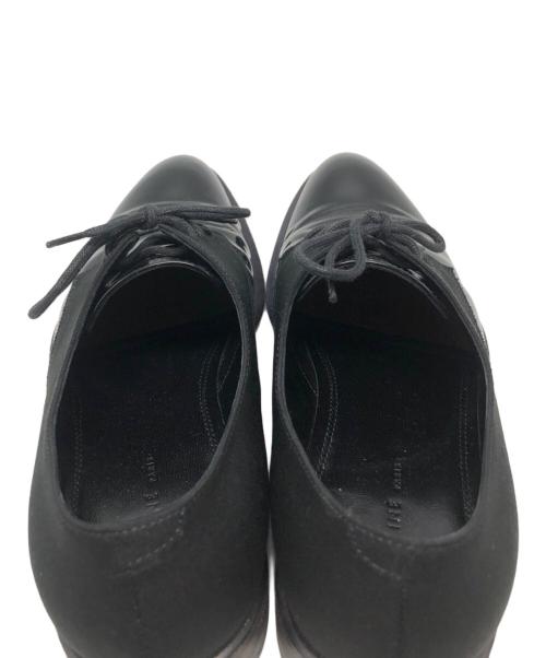 CELINE（セリーヌ）CELINE (セリーヌ) Patent/Satin Derby Shoes ブラック サイズ:35の古着・服飾アイテム