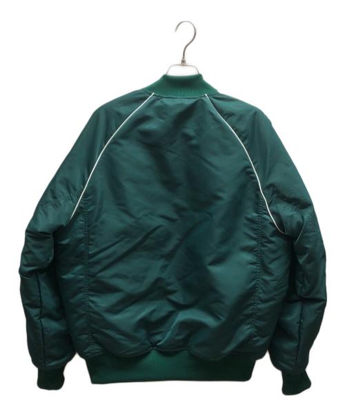 adidas（アディダス）adidas (アディダス) プレミアム カレッジジャケット/HZ0693 グリーン サイズ:Mの古着・服飾アイテム