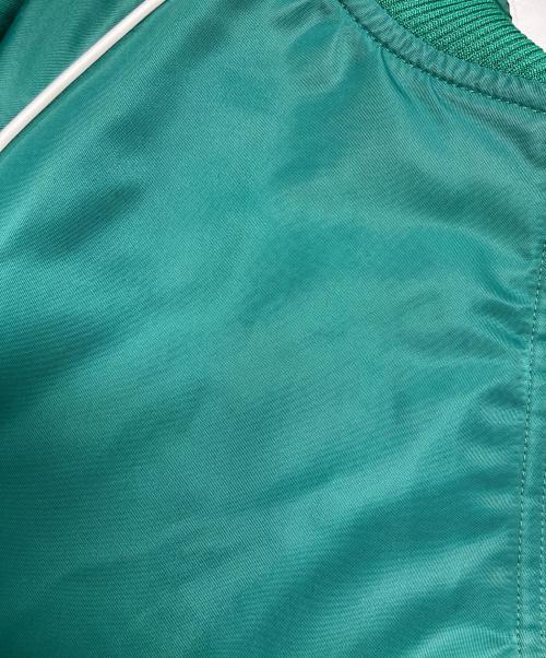adidas（アディダス）adidas (アディダス) プレミアム カレッジジャケット/HZ0693 グリーン サイズ:Mの古着・服飾アイテム