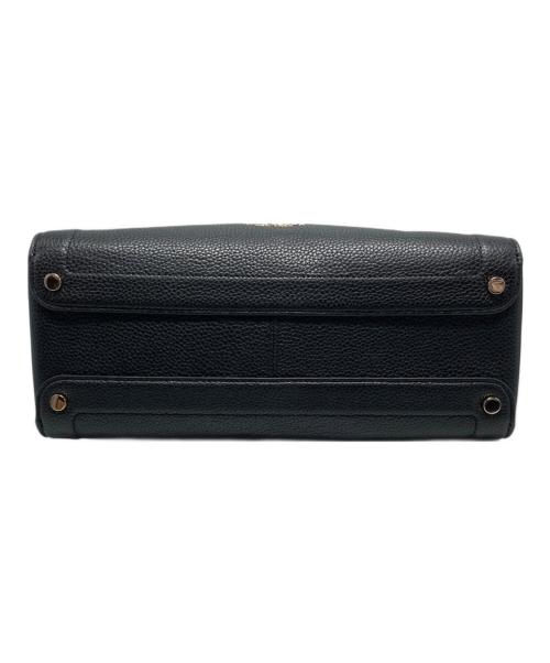 Kate Spade（ケイトスペード）Kate Spade (ケイトスペード) ノットラージサッチェルショルダーバッグ ブラックの古着・服飾アイテム
