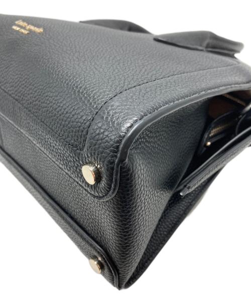 Kate Spade（ケイトスペード）Kate Spade (ケイトスペード) ノットラージサッチェルショルダーバッグ ブラックの古着・服飾アイテム