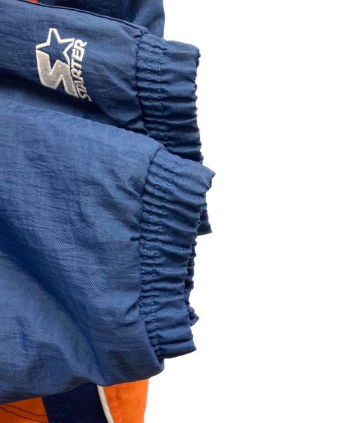 STARTER（スターター）STARTER (スターター) 中綿ジャケット オレンジ×ネイビー サイズ:XLの古着・服飾アイテム