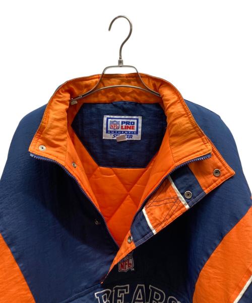 STARTER（スターター）STARTER (スターター) 中綿ジャケット オレンジ×ネイビー サイズ:XLの古着・服飾アイテム
