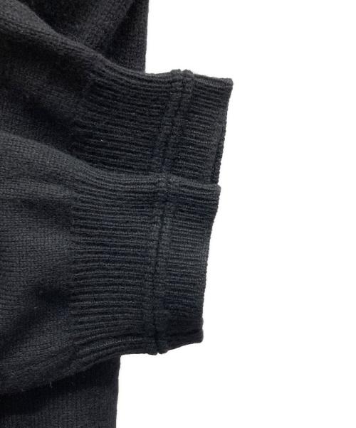 HERMES（エルメス）HERMES (エルメス) カシミヤジップアップニット ブラック サイズ:Lの古着・服飾アイテム