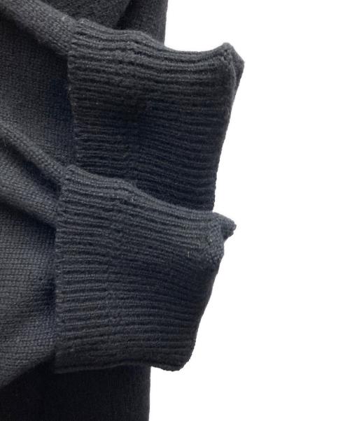 HERMES（エルメス）HERMES (エルメス) カシミヤジップアップニット ブラック サイズ:Lの古着・服飾アイテム