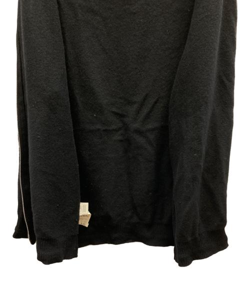 HERMES（エルメス）HERMES (エルメス) カシミヤジップアップニット ブラック サイズ:Lの古着・服飾アイテム