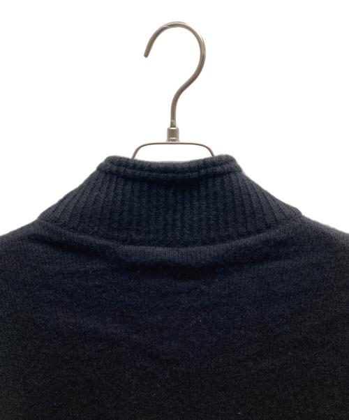 HERMES（エルメス）HERMES (エルメス) カシミヤジップアップニット ブラック サイズ:Lの古着・服飾アイテム