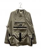 OAKLEYオークリー）の古着「Fgl Stroke Anorak 5.7 / FOA408118」｜ベージュ